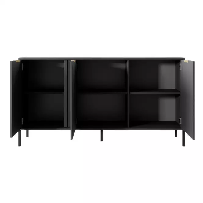 Komoda LARS 153 3D Antracit