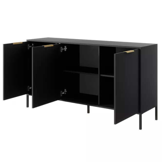 Komoda LARS 153 3D Antracit