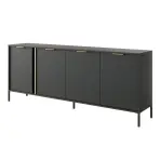 Komoda LARS  203 4D Antracit
