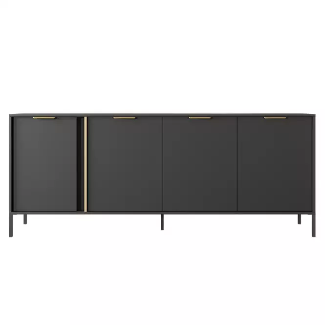 Komoda LARS  203 4D Antracit