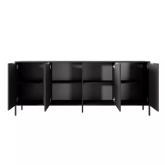 Komoda LARS  203 4D Antracyt
