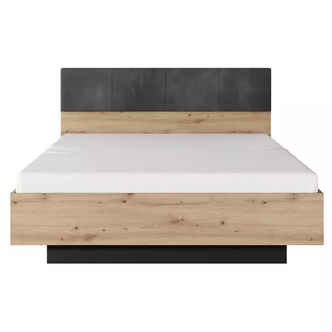 Posteľ 160 TALLY artisan dub/antracit,2