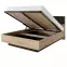 Posteľ 160 TALLY artisan dub/antracit,3