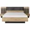 Posteľ 160 TALLY artisan dub/antracit,5