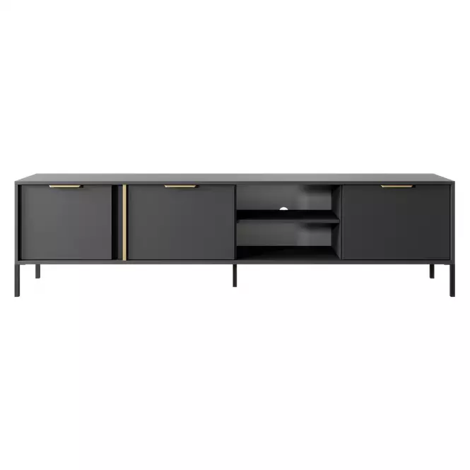 TV stolík RTV LARS F 203 Antracit,3