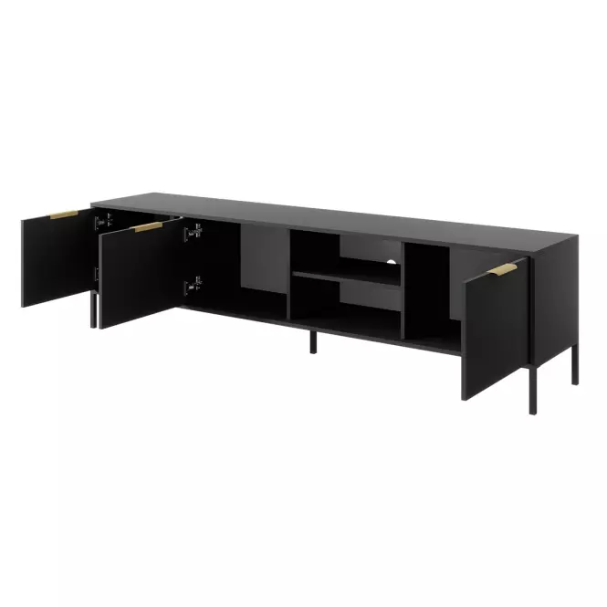 TV stolík RTV LARS F 203 Antracit,5