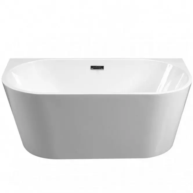 Voľne stojaca vaňa prístenná Vica New 170/80+sifón klik klak zlatá s prepadom slim zlatým