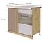 Kuchynská skrinka 25d p latte wood police,2