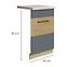 Skrinka do kuchyne Infinity ZM45 GREY,2