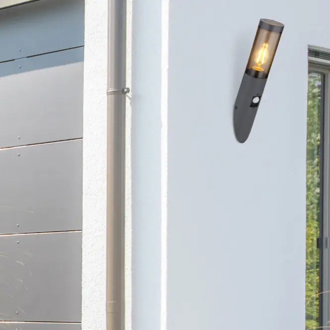 Nástenná lampa Globo Boston 3157sas 15W čierna S K1,6