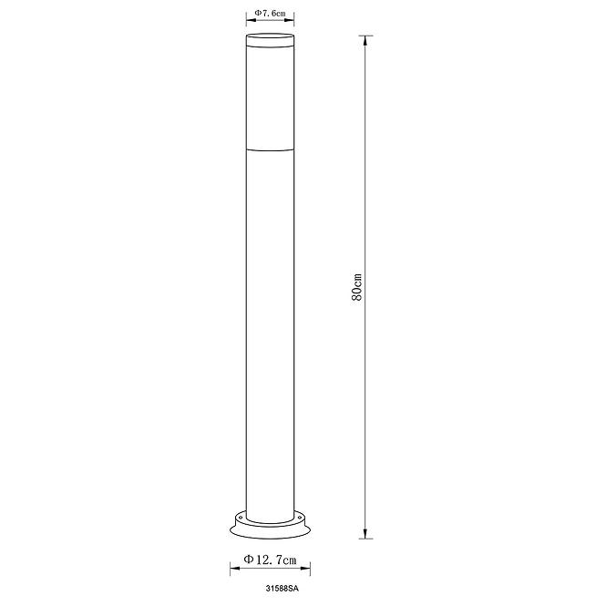 Lampa Boston 31588SA 15W antracit LS1