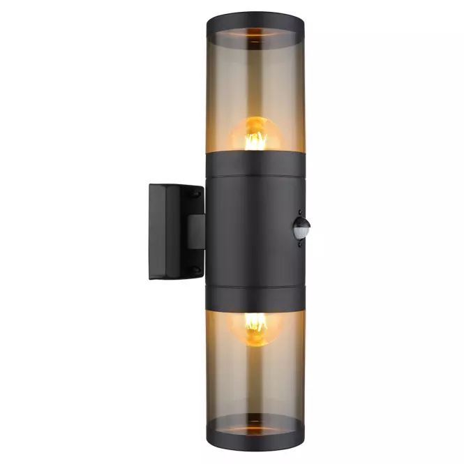 Nástenná lampa Xeloo 32014-2BSS 60W Čierna S K2