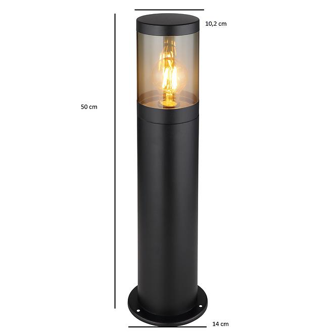 Lampa Xeloo 32015BS 60W čierna LS1