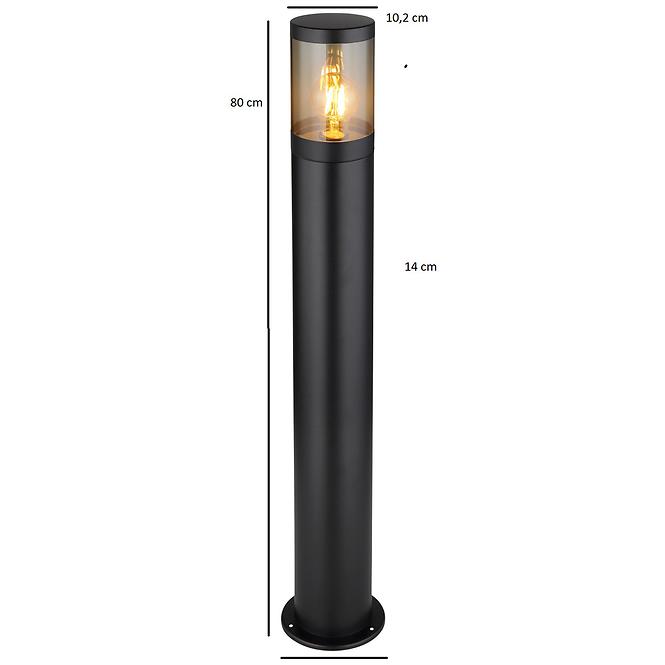 Lampa Xeloo 32016BS 60W čierna LS1