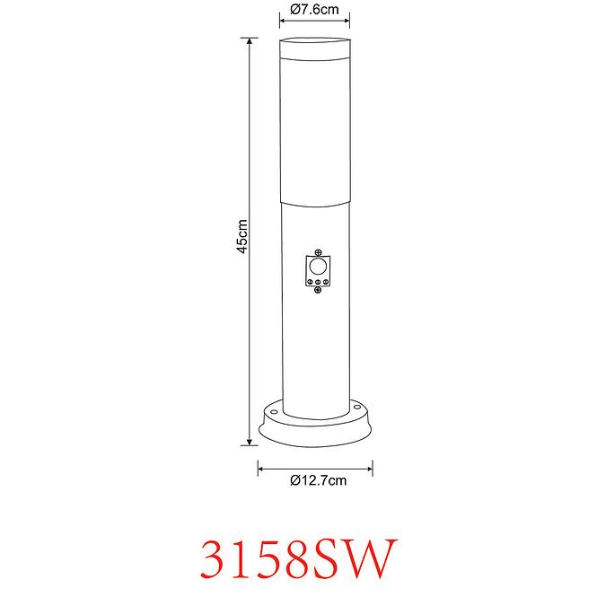 Lampa Boston 3158SW 15W  Wood S LS1