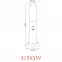 Lampa Boston 3158SW 15W  Wood S LS1,3