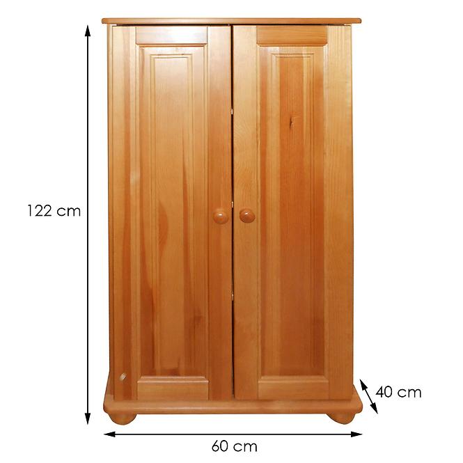 Komoda 120/60/2D jelša FI,2