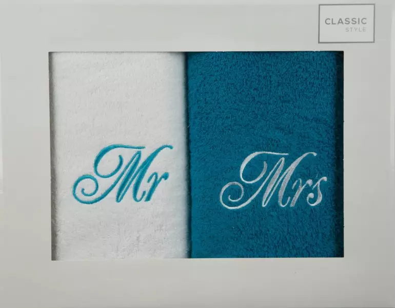 Súprava uterákov Mr/Mrs 2/50 386048