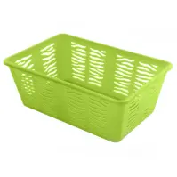 Zelený košík Zebra