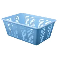 Košík Zebra modrý