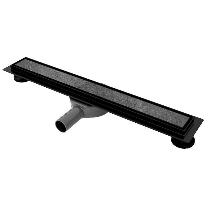 Lineárny odtok Rea Neo&Pure Pro čierna 800,5