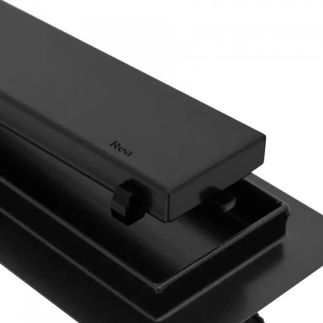 Lineárny odtok Rea Neo&Pure Pro čierna 900