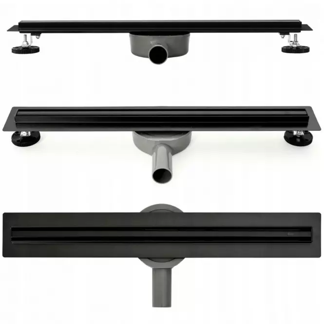Lineárny odtok Rea G8902 Neo Slim Pro 800 čierna
