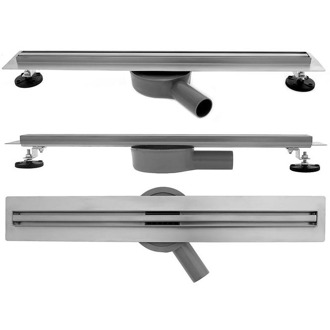 Lineárny odtok Rea G8749 Neo Slim Pro 500 kartáčovaná oceľ