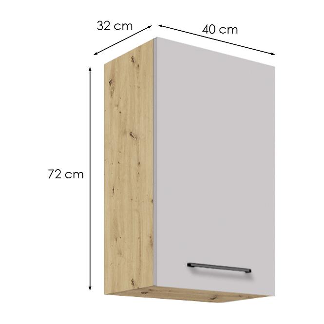 Kuchynská skrinka 31g latte wood