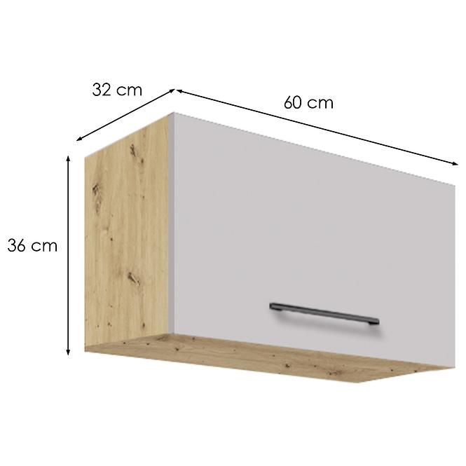 Kuchynská skrinka 36g latte wood