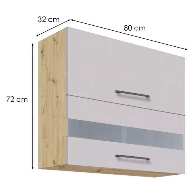 Kuchynská skrinka 41g latte wood