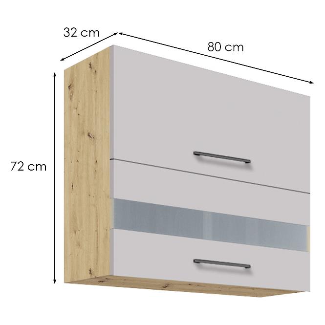 Kuchynská skrinka 41g latte wood