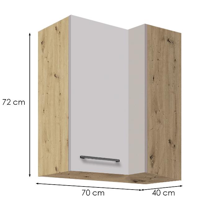 Kuchynská skrinka 44g l latte wood,2