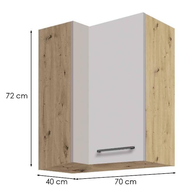 Kuchynská skrinka 45g p latte wood