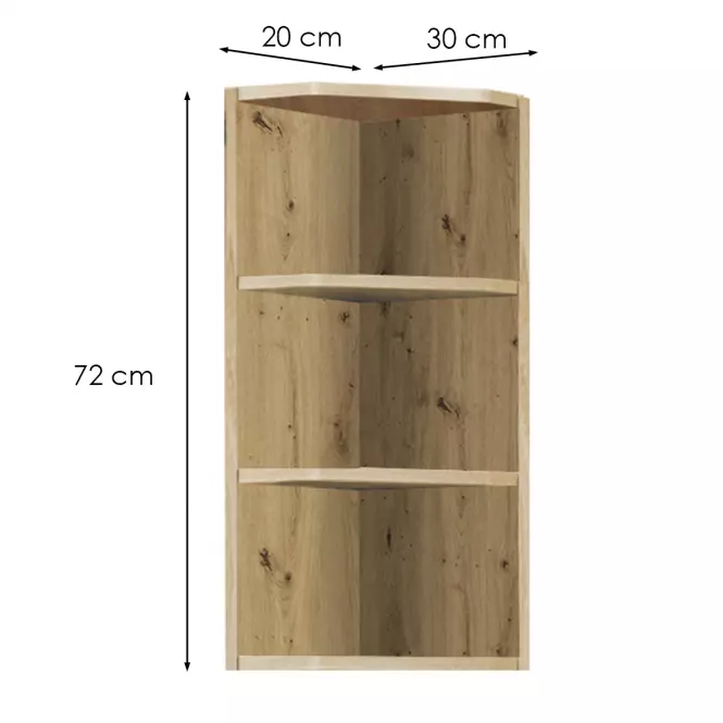 Kuchynská skrinka 46g zákonov latte wood