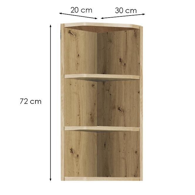 Kuchynská skrinka 46g zákonov latte wood
