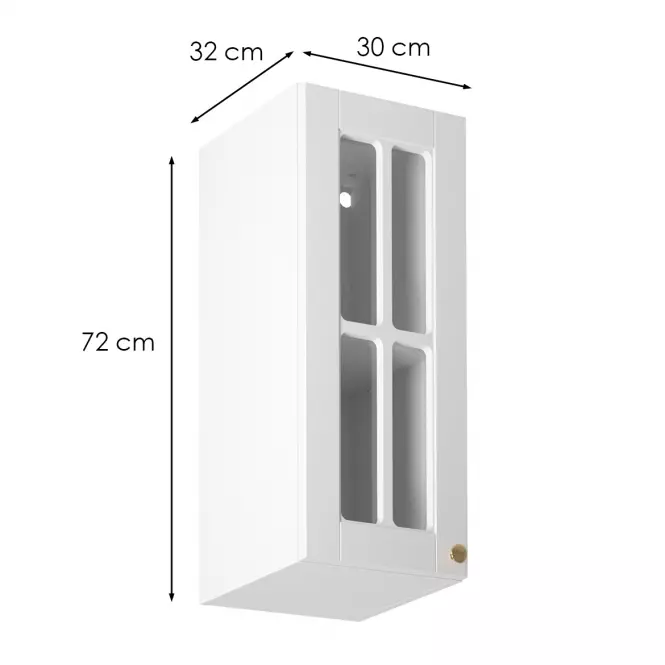 Kuchynská skrinka linea g30s white,3