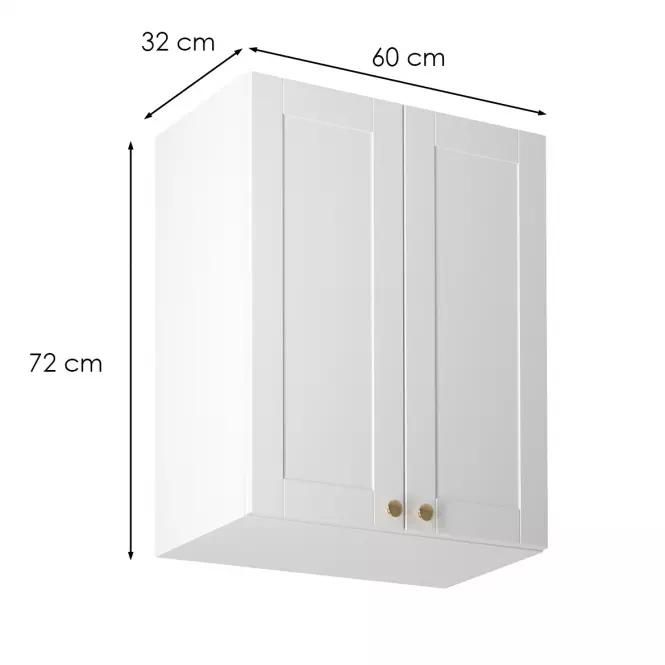 Kuchynská skrinka linea g60 white,3