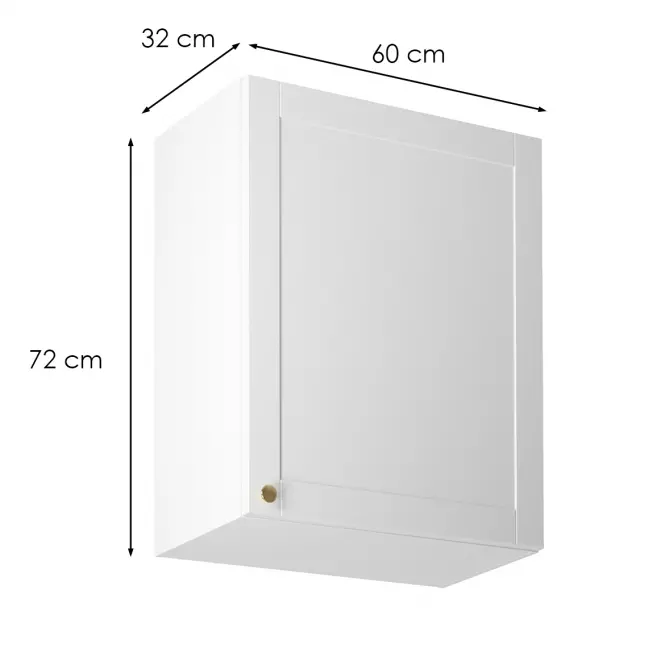 Kuchynská skrinka linea g60 P/L white,3