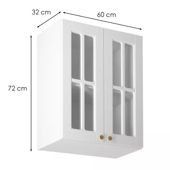 Kuchynská skrinka linea g60s white,3