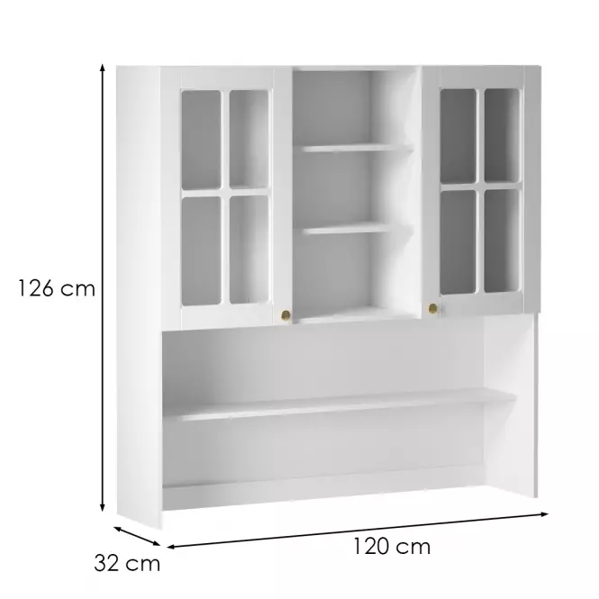 Kuchynská skrinka linea k120 white,3