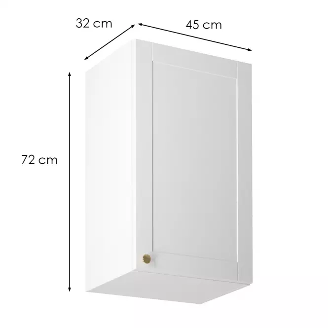 Kuchynská skrinka linea g40 white,3