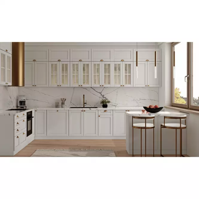 Kuchynská skrinka linea d20p white,4