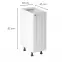 Kuchynská skrinka linea d30 white,3