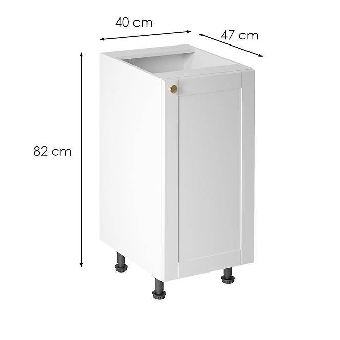 Kuchynská skrinka linea d40 white