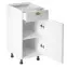 Kuchynská skrinka linea d40s1 white,2