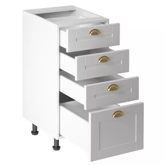 Kuchynská skrinka linea d40s4 white