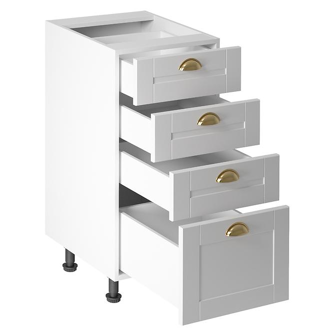 Kuchynská skrinka linea d40s4 white