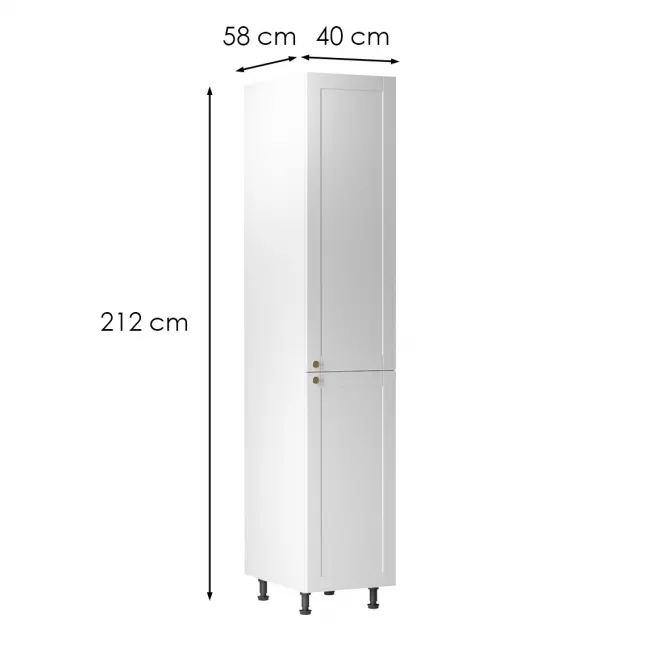 Kuchynská skrinka linea d40sp white,3
