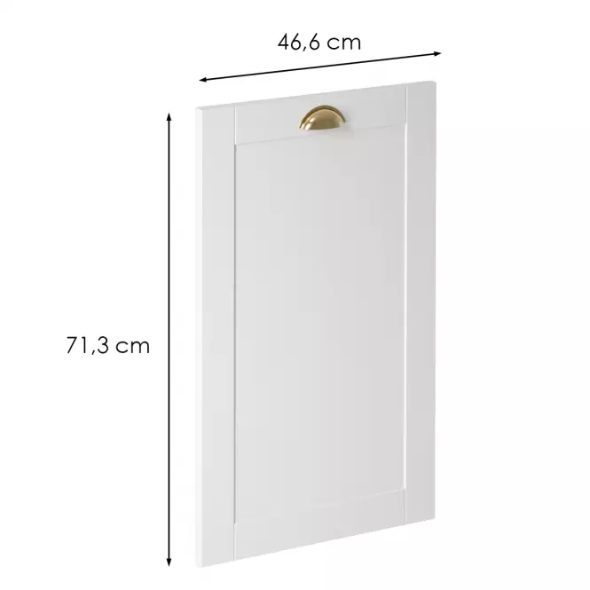 Kuchynská skrinka linea d45fzw white,2